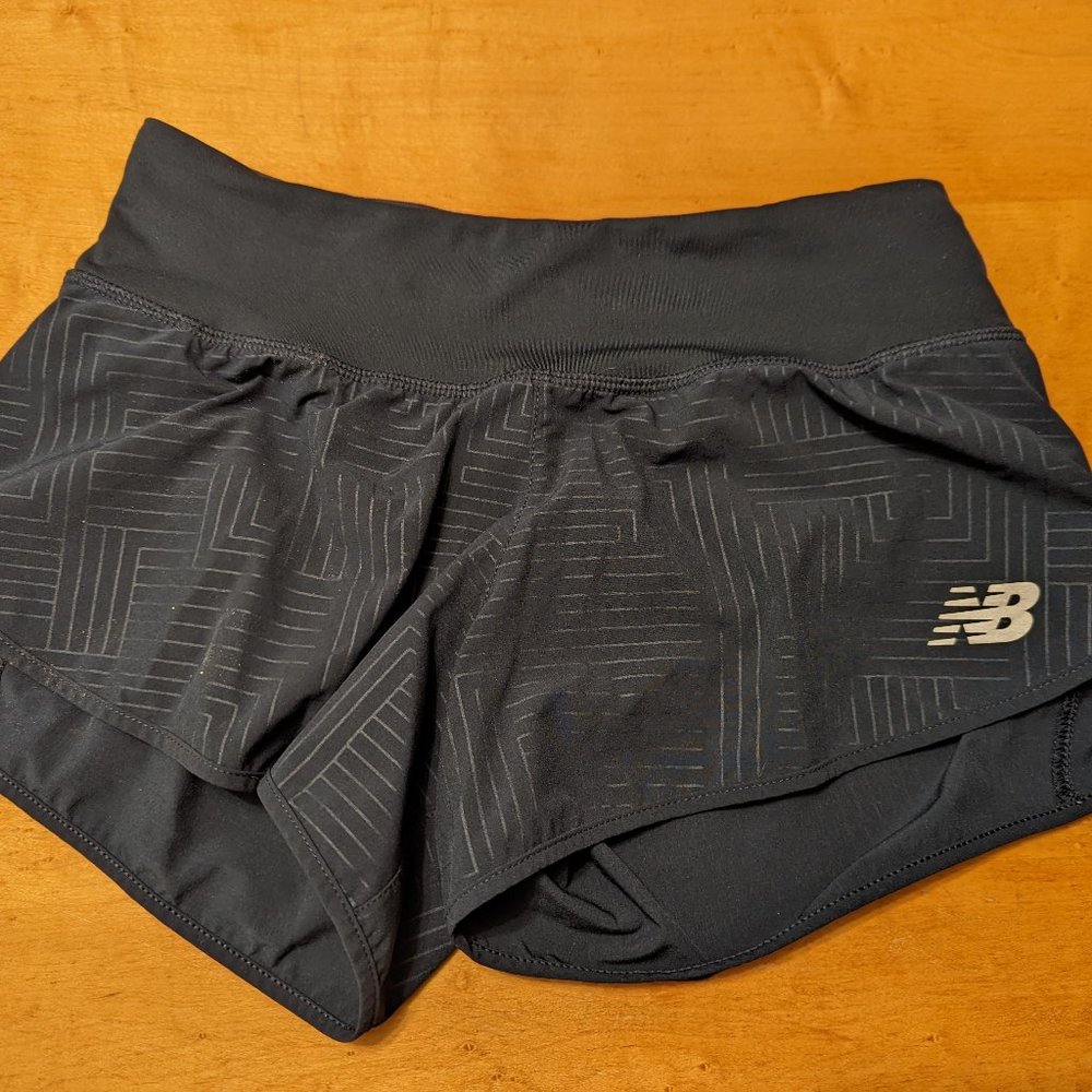 New Balance NB Dry Abstract Print Impact Run Short